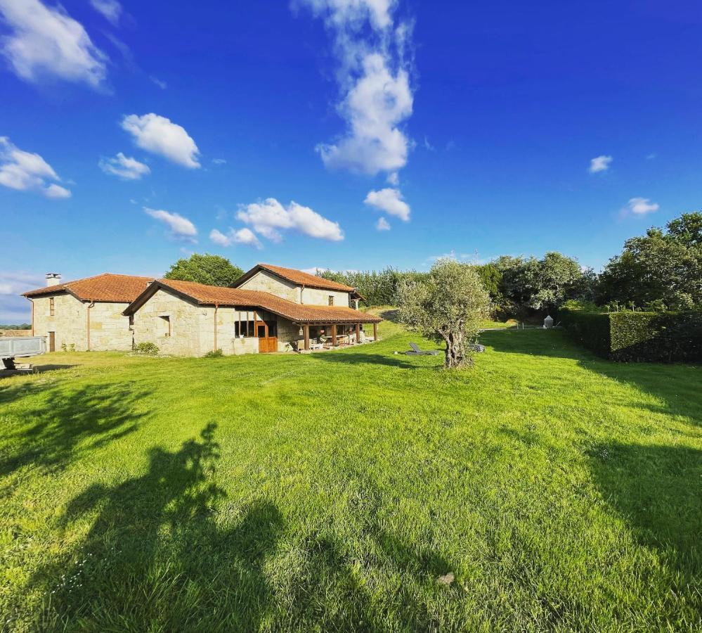 Casa De Campo Con Piscina, Entera O Por Habitaciones Amoeiro Kültér fotó