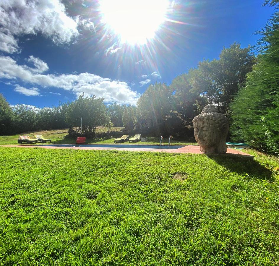 Casa De Campo Con Piscina, Entera O Por Habitaciones Amoeiro Kültér fotó